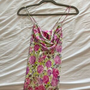 NWT For love and lemons Floral Spaghetti Strap Dress
